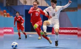 CAFA: Победа женской сборной Кыргызстана над Таджикистаном. Фото
