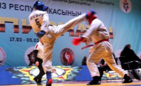 Военнослужащие Нацгвардии участвовали в Чемпионате Кыргызстана по рукопашному бою