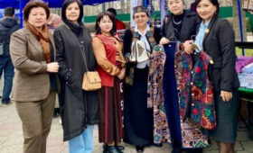 Конгресс Женщин Кыргызстана провел благотворительную этно-ярмарку в Бишкеке