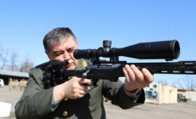Ташиев ознакомился с новым военно-техническим имуществом Пограничной службы