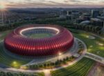 Опубликованы эскизы нового стадиона в Бишкеке