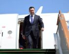 Садыр Жапаров прибыл в Баку с государственным визитом