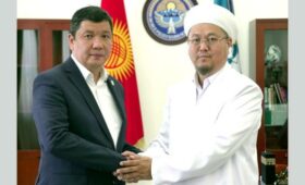 Мэр Бишкека встретился с муфтием Кыргызстана