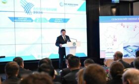 Акылбек Жапаров презентовал проект по восстановлению ландшафтов Кыргызстана