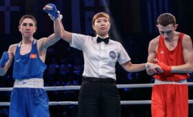 Амантур Джумаев вышел четвертьфинал молодежного чемпионата Азии в Астане