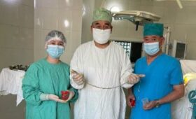 В Джальской больнице выполнили сложную операцию на головном мозге 8-летней девочки