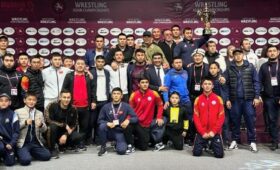 Сборная Кыргызстана заняла 2 место на чемпионате Азии в Бишкеке