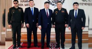 Кыргызстан и Монголия обсудили перспективы военного сотрудничества