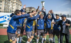 Битва на поле: как проходил футбольный турнир на кубок «Газпром Кыргызстан»