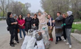 Жители Чуйской области собрали более 350 тонн мусора во время субботника