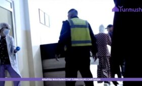 В Чуйской области инспекторы сопроводили автомобиль с женщиной, нуждающейся в экстренной медицинской помощи