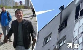 В Екатеринбурге  таксист из Кыргызстана  помог пожарным спасти мужчину