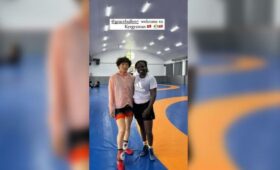 Чемпионка Европы Грейс Буллен посетила Кыргызстан