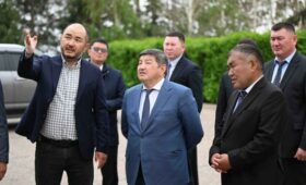 Глава Кабмина Акылбек Жапаров находится в Иссык-Кульской области