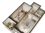 В Бишкеке средняя стоимость 1 м² квартиры превысила $1 тысячу