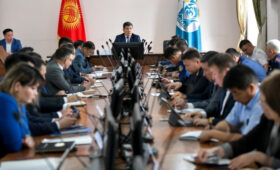 Мэр Бишкека провел координационный совет по парку Ататюрка