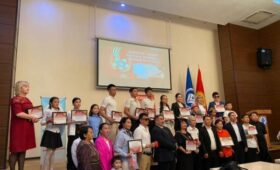 В Бишкеке наградили участников акции “Письма Победы”