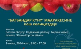 В Кыргызстане пройдет фестиваль “День садовода – путешествие в Кадамжай”