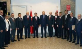 Председатель Совета судей Кыргызстана встретился с президентом Турции Эрдоганом