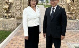 Чынгыз Эсенгул уулу встретился с министром культуры Таджикистана
