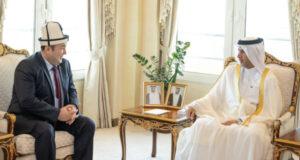 Посол КР обсудил сотрудничество с министром внутренних дел Катара