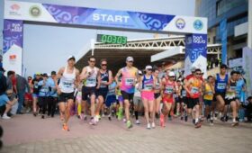 Завершился международный Иссык-Кульский марафон Run the Silk Road