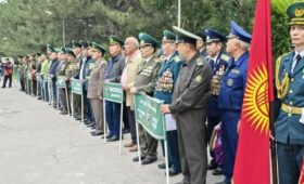 В Бишкеке прошла патриотическая акция “Боевой пограничный расчет”