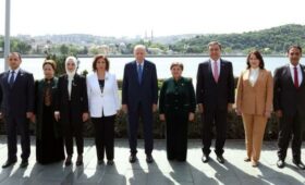 Глава Минтруда участвовала во встрече президента Турции Эрдогана