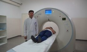 В Национальном госпитале установили новый компьютерный томограф