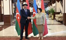 Спикер Жогорку Кенеша встретился с председателем парламента Азербайджана