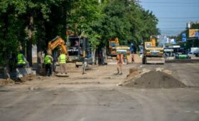 В Бишкеке на ремонт закрывается улица Льва Толстого