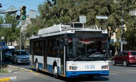 В Бишкеке изменят маршруты троллейбусов из-за ремонта проспекта Жибек-Жолу