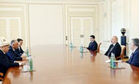 Спикер Жогорку Кенеша встретился с президентом Азербайджана