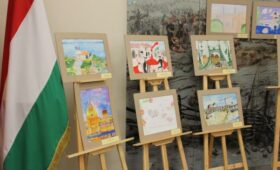 В Бишкеке  подвели  итоги конкурса детского рисунка “Рисуем Венгрию”
