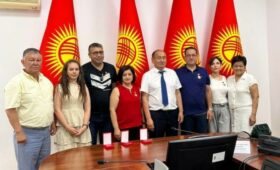 Минздрав Кыргызстана наградил турецких врачей значком «Отличник здравоохранения»