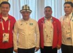 Директор Департамента спорта Айбек Абдымомунов в Париже встретился с министром туризма и спорта Казахстана