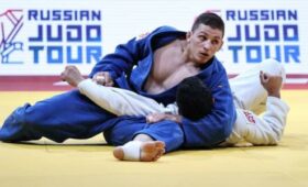 Спортсмен из Кыргызстана принял участие в международном турнире Russia Judo