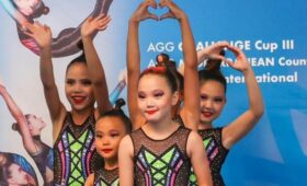 Юные гимнастки из Бишкека завоевали призовые места на международном турнире в Испании