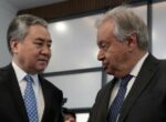 На Иссык-Куле состоялись переговоры главы МИД Кулубаева и генсекретаря ООН Гутерриша