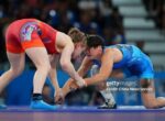 Фото — Схватка Мээрим Жуманазаровой в финале Олимпиады