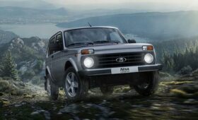 Классический внедорожник Lada Niva Legend получил светодиодные ходовые огни