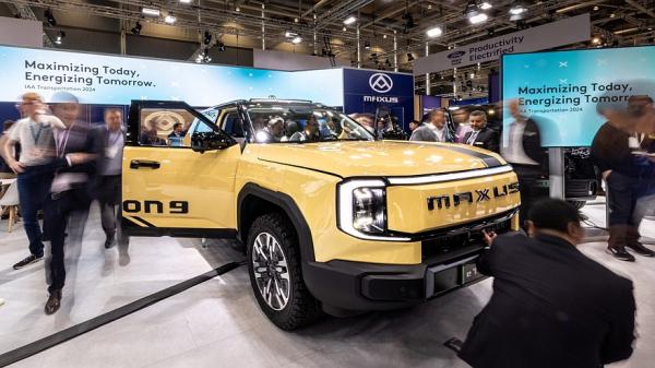 Рамный электропикап Maxus eTerron 9 дебютировал в Европе, чтобы дать ...