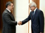 Садыр Жапаров принял генерального секретаря ОДКБ Имангали Тасмагамбетова 
