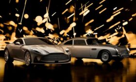 Aston Martin DB12 Goldfinger: купе с золотой отделкой для фанатов Джеймса Бонда