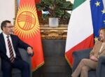 Садыр Жапаров провел переговоры с премьер-министром Италии Джорджей Мелони