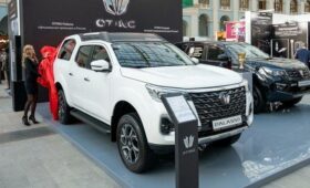 В России дебютировал необычный внедорожник Oting Palasso на базе пикапа Nissan Navara