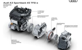 Обновлённый Audi A3: теперь и plug-in гибрид с запасом хода на электротяге до 143 км