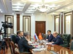 В посольстве Кыргызстана обсудили сотрудничество с Советом федерации федерального собрания России