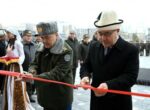 Садыр Жапаров открыл новое здание Управления ГКНБ  по Чуйской области
