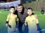 Камчыбек Ташиев в Барселоне поддержал юных футболистов из Кыргызстана